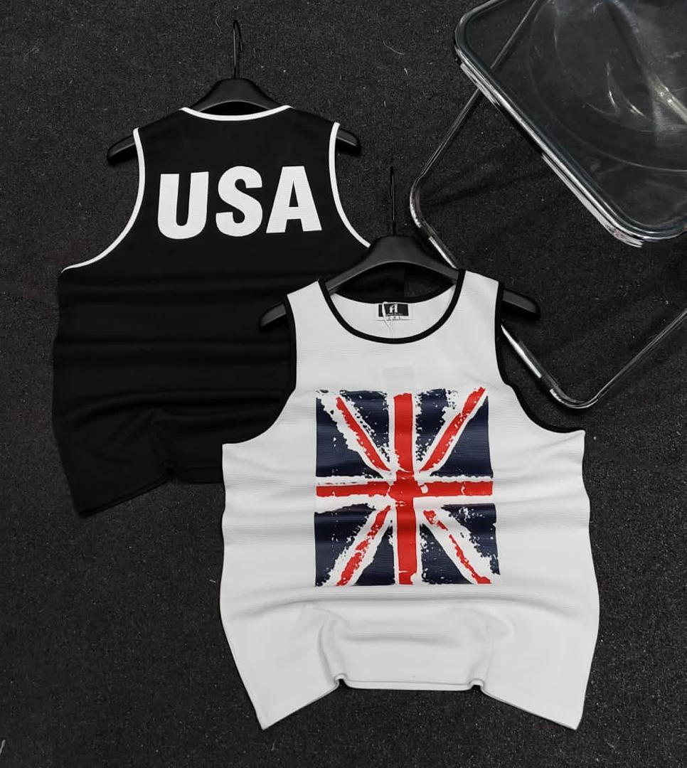 ARMLESS POLO 11 wht UK