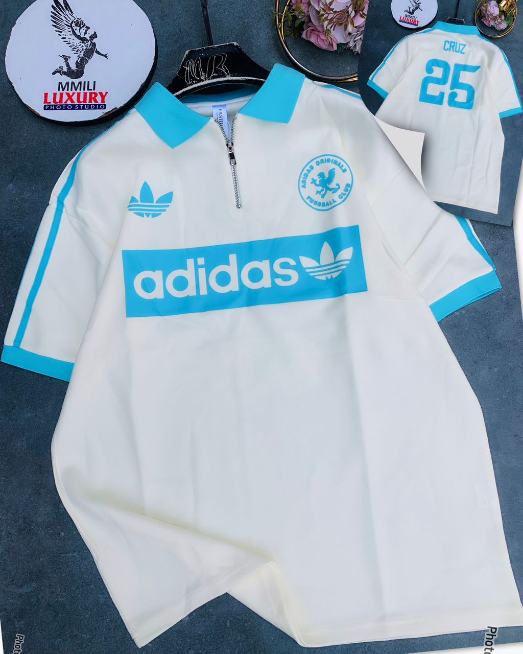 COLLAR NECK POLO Addidas 12 – White