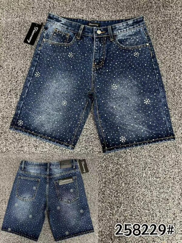 DEMIN STONE BAGGY SHORT JEANS 14
