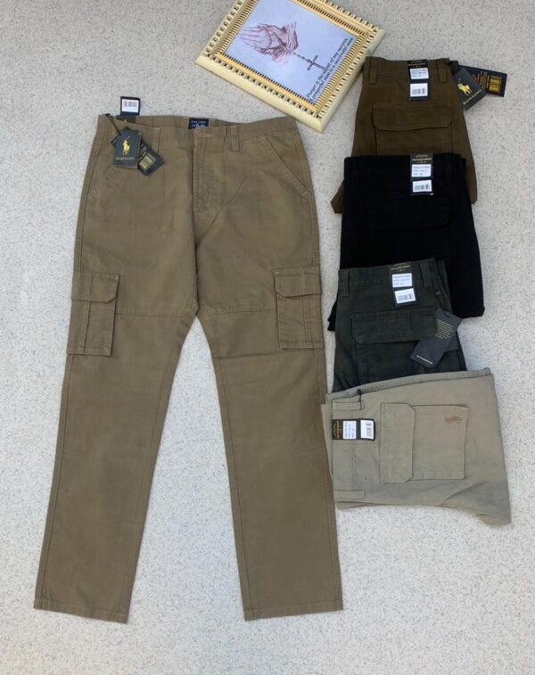 POLO RAPH COMBAT CHINOS
