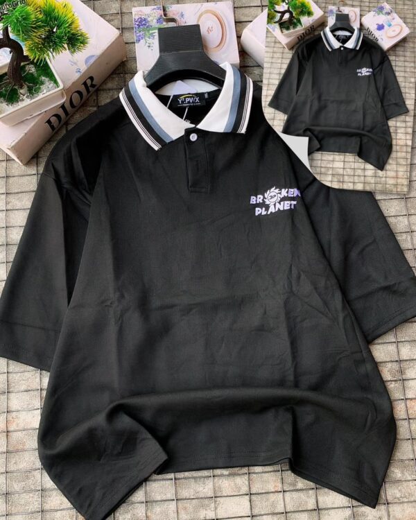 COLLAR NECK POLO 12 White collar
