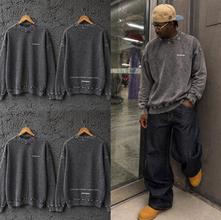HIGH QUALITY LUXURY POLO LONG SLEEVES 17 – Grey